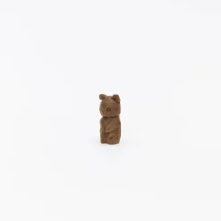 Tortoise-Unknown, Japan Vintage*094 Wooden Bear Object From The Ainu