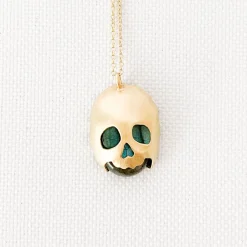 Black Barc Jewelry*'Doku' Skull Necklace