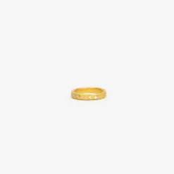 Black Barc Jewelry*'Jyun' Ring With Diamonds