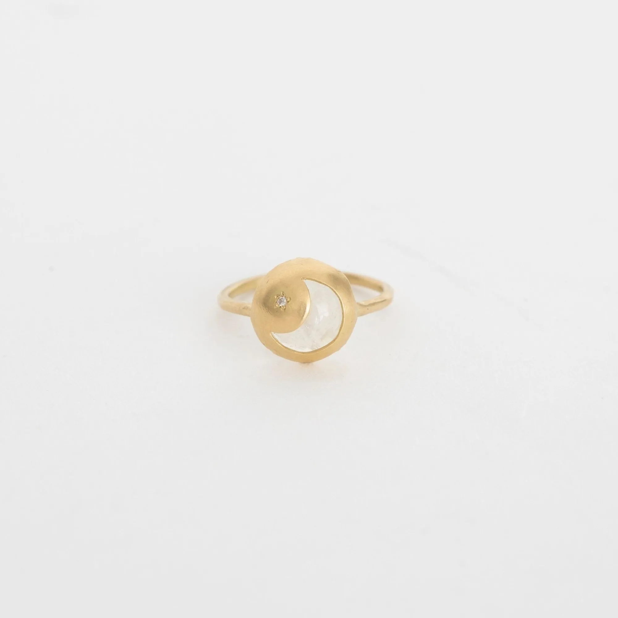 Black Barc Jewelry*'Moon' Ring No. 10