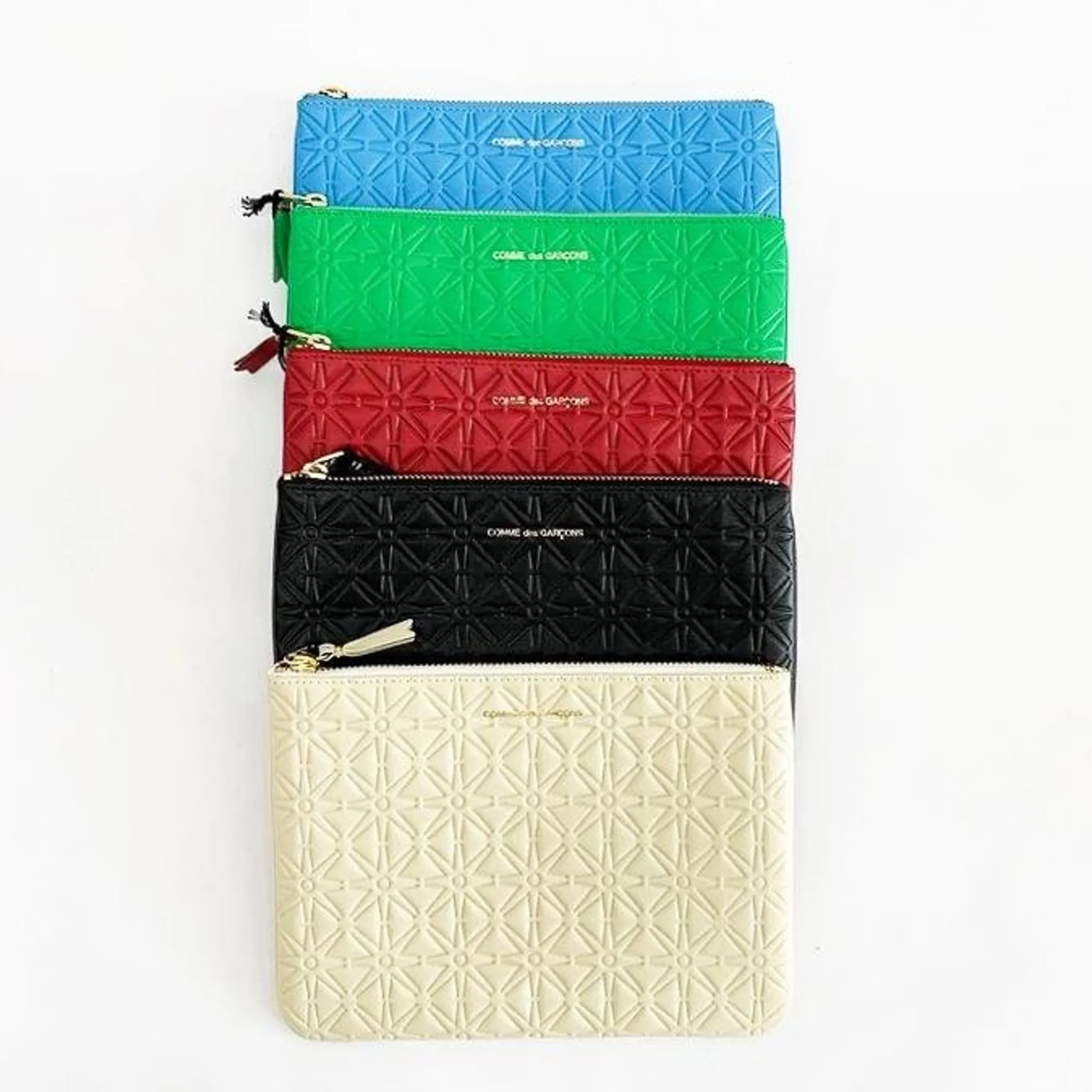 Comme des Garcons LTD Bags & Wallets*Cdg Star Embossed Pouches (Sa510E)
