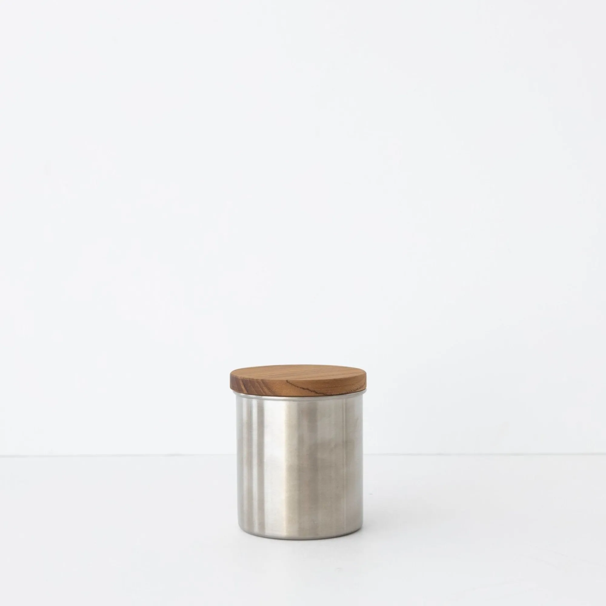 SAIKAI (Others) Storing*Elfin Metal Canister With Wood Lid