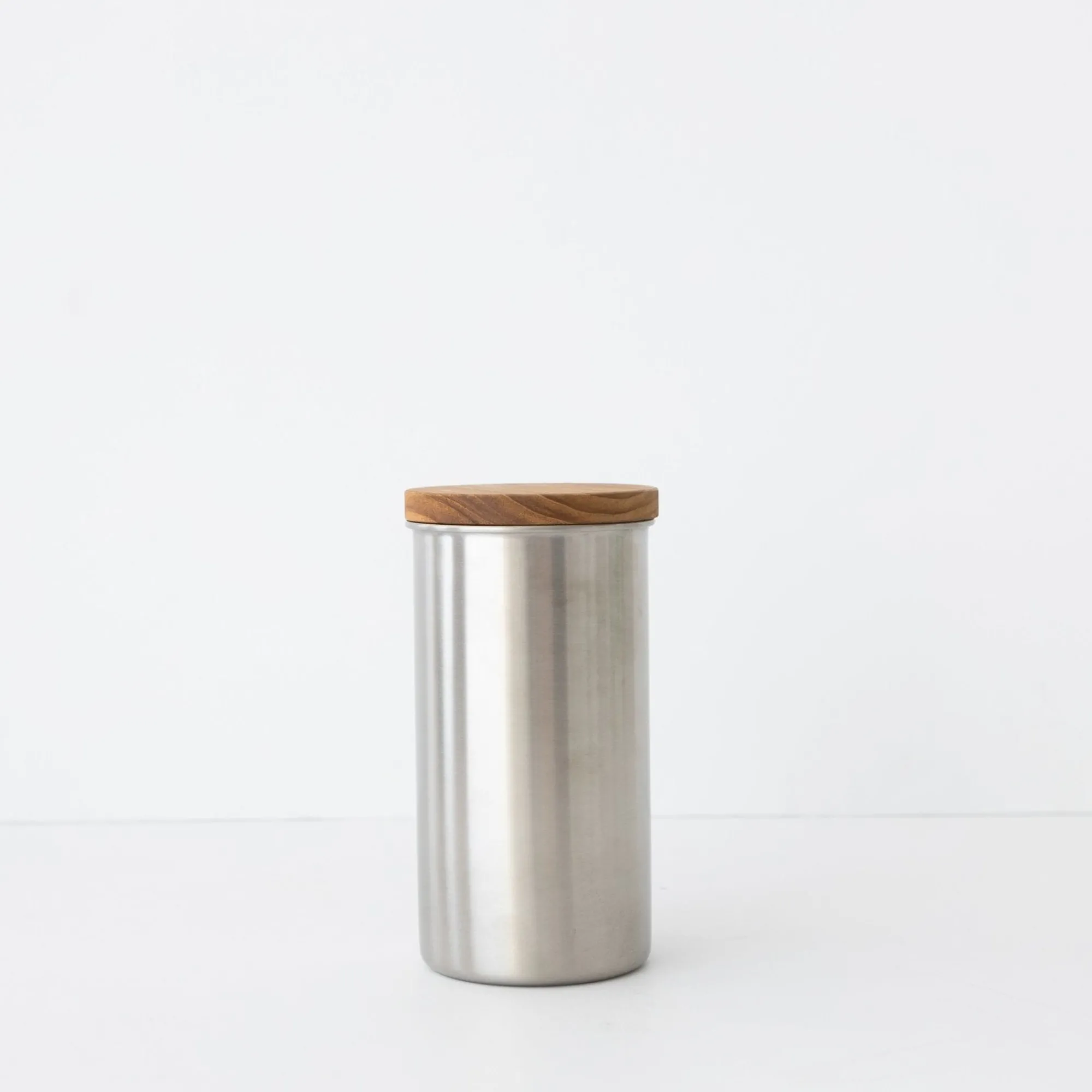 SAIKAI (Others) Storing*Elfin Metal Canister With Wood Lid
