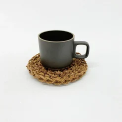 TORTOISE-yellow paper F/style Serving*F/Style Shina Bark Trivet