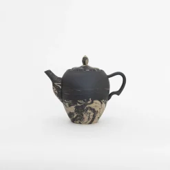 TORTOISE-yellow paper Gena Kuwan Drinking*Gena Kuwan Ceramic Teapot - Black