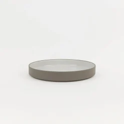 SAIKAI (Hasami) Bowl*Haw111 - Bowl Ash White O 10"