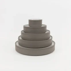 SAIKAI (Hasami) Plate / Lid*Haw101 - Plate / Lid Ash White O 3.3/8