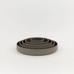 SAIKAI (Hasami) Bowl*Hdg107 - Bowl Dark Gray O 3.3/8