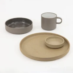 SAIKAI (Hasami) Bowl*Hdg108 - Bowl Dark Gray O 5.5/8