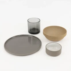 SAIKAI (Hasami) Plate / Lid*Hdg105 - Plate / Lid Dark Gray O 10