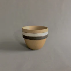 SAIKAI (Hasami) Bowl - Round*Hp046 - Deep Round Bowl Natural Small O 5.5/8