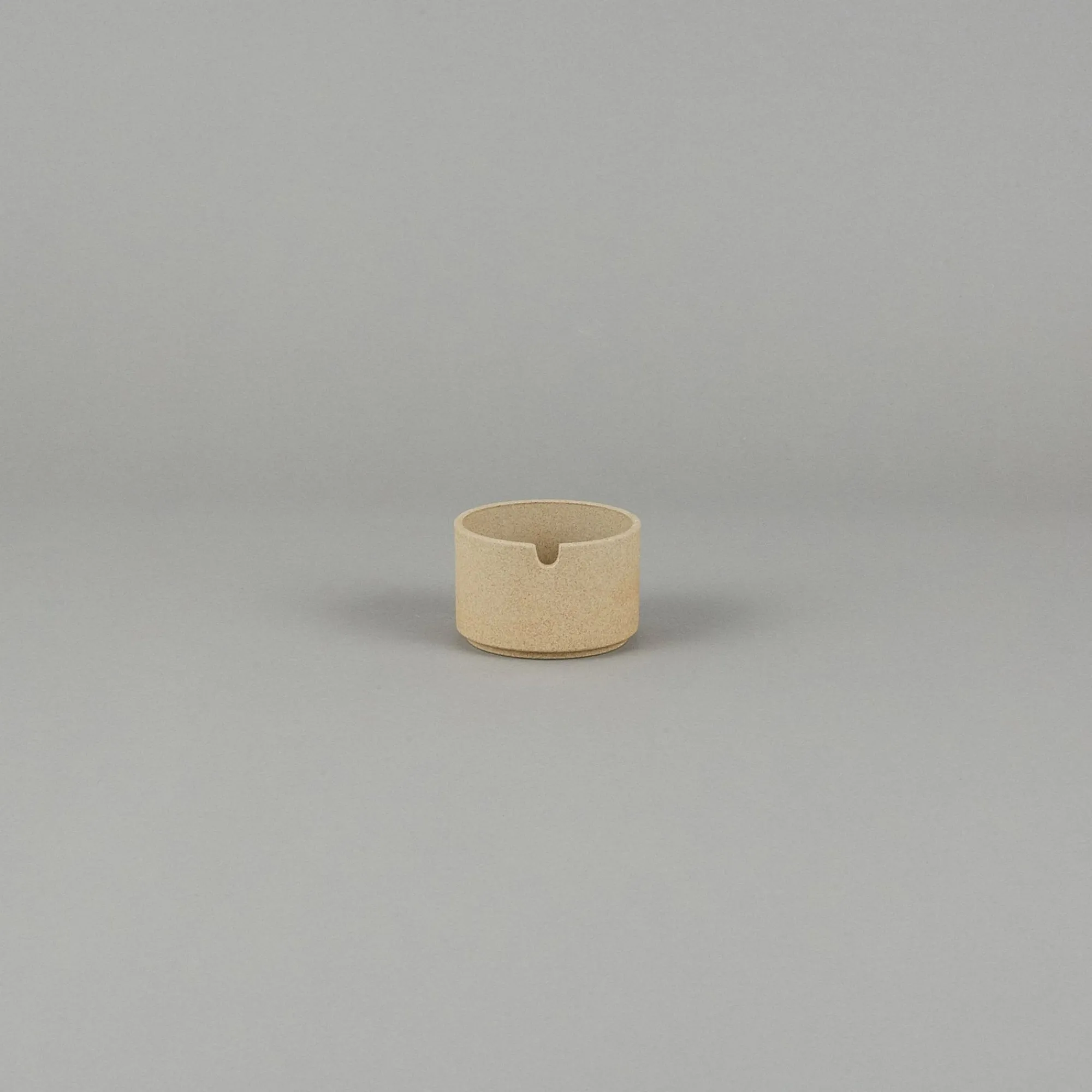 SAIKAI (Hasami) Coffee & Tea*Hp017 - Sugar Pot Natural O 3.3/8"