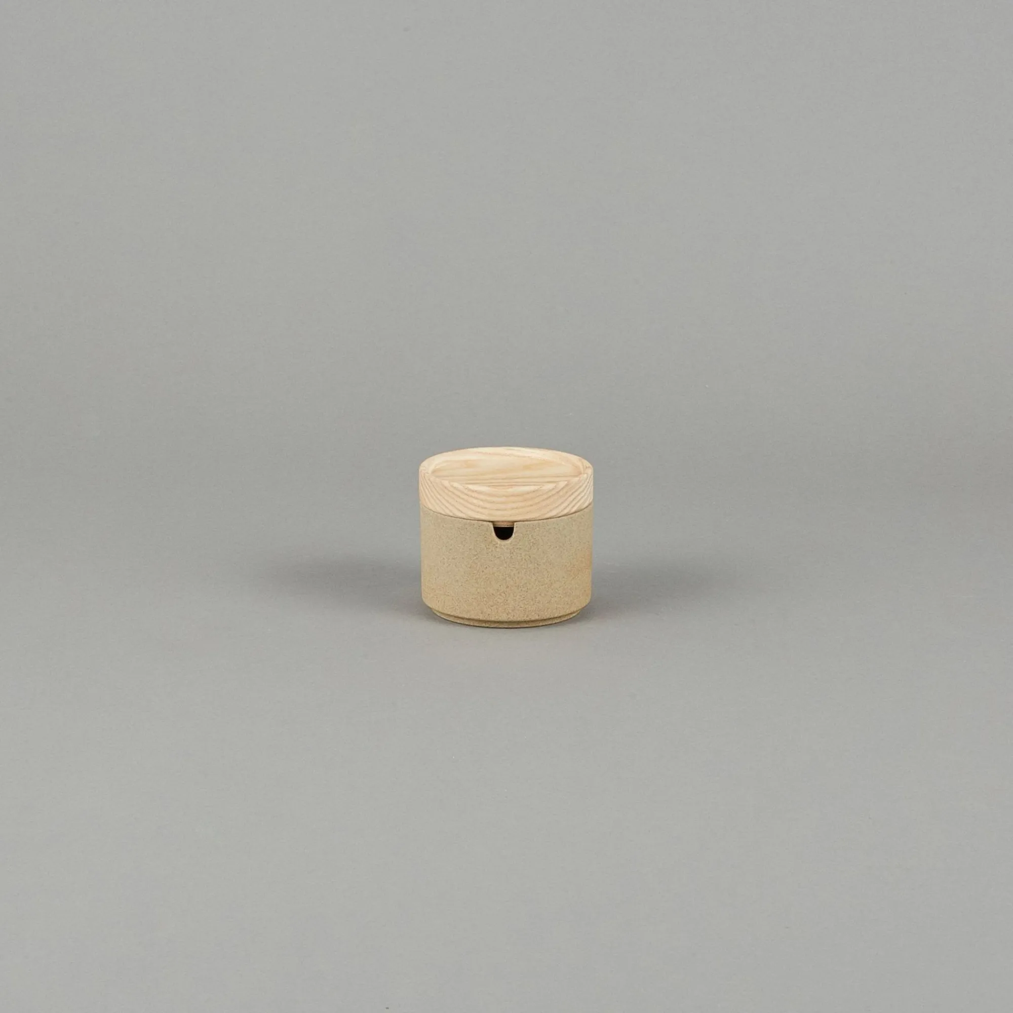 SAIKAI (Hasami) Coffee & Tea*Hp017 - Sugar Pot Natural O 3.3/8"