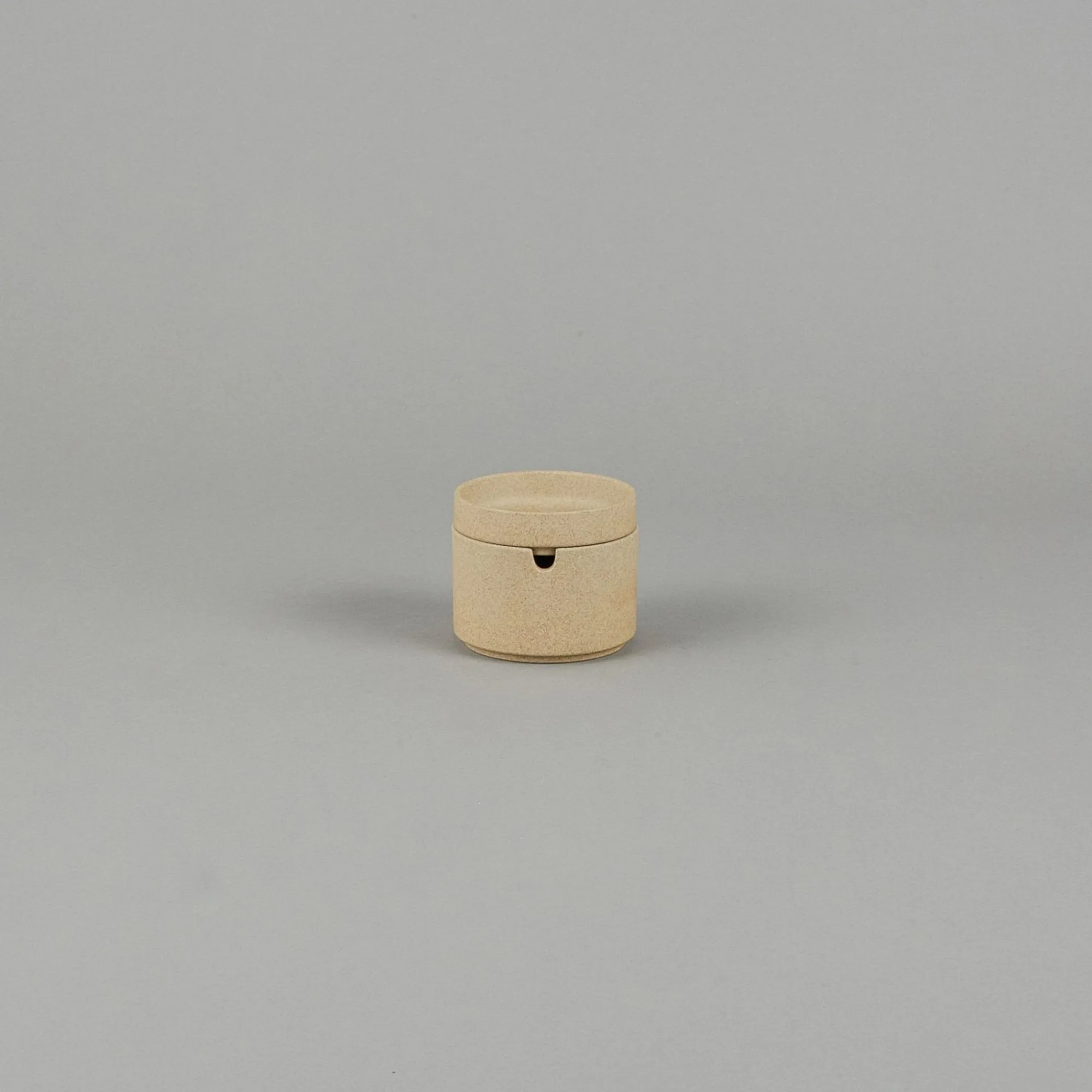 SAIKAI (Hasami) Coffee & Tea*Hp017 - Sugar Pot Natural O 3.3/8"