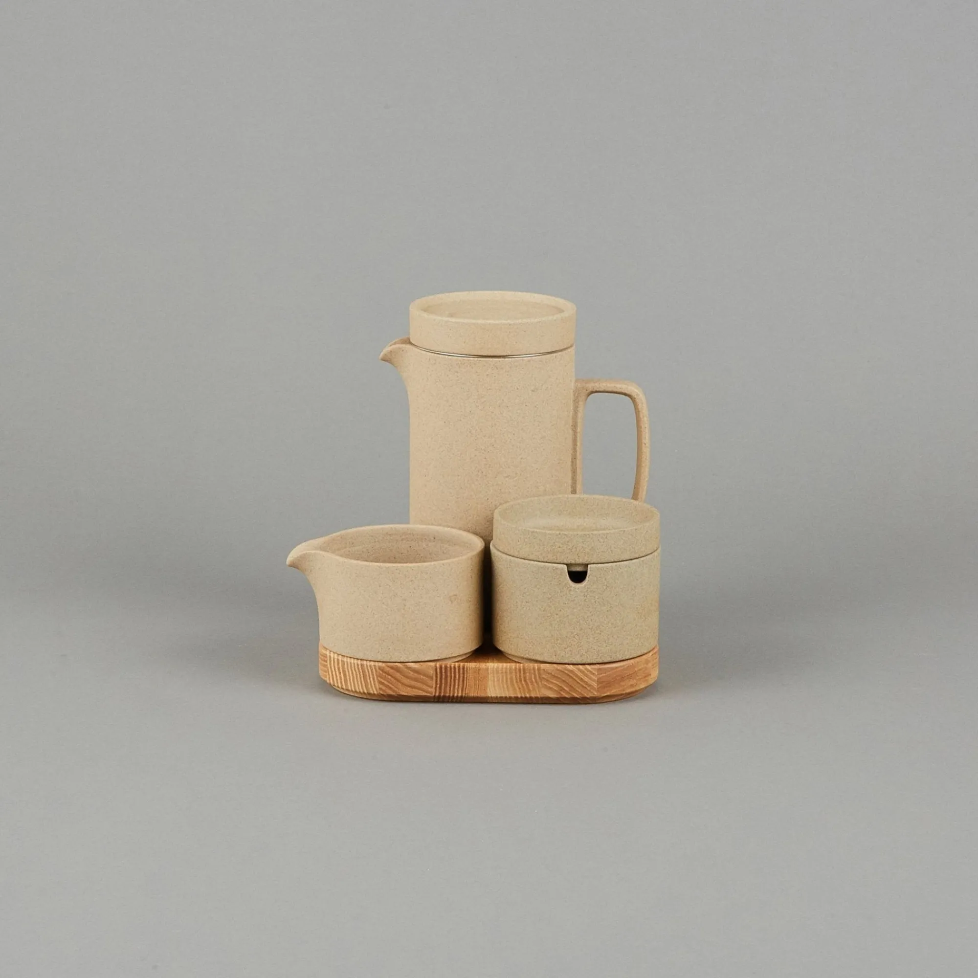 SAIKAI (Hasami) Coffee & Tea*Hp037 - Teapot Tall With Stainless Strainer Natural O 3.3/8"