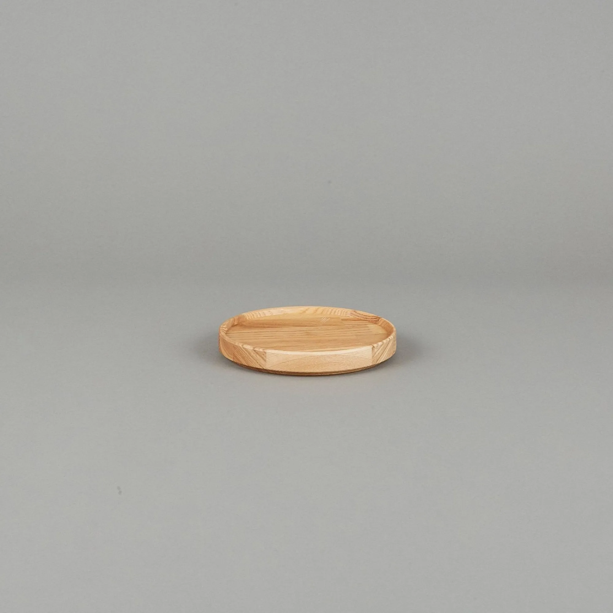 SAIKAI (Hasami) Wooden & Richlite Tray / Lid*Hp023 - Tray / Lid Ash O 5.5/8"