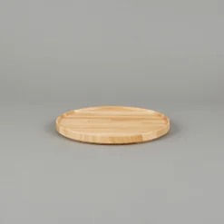 SAIKAI (Hasami) Wooden & Richlite Tray / Lid*Hp026 - Tray / Lid Ash O 10"