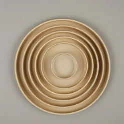 SAIKAI (Hasami) Plate / Lid*Hpb004 - Plate / Lid Black O 8.5/8