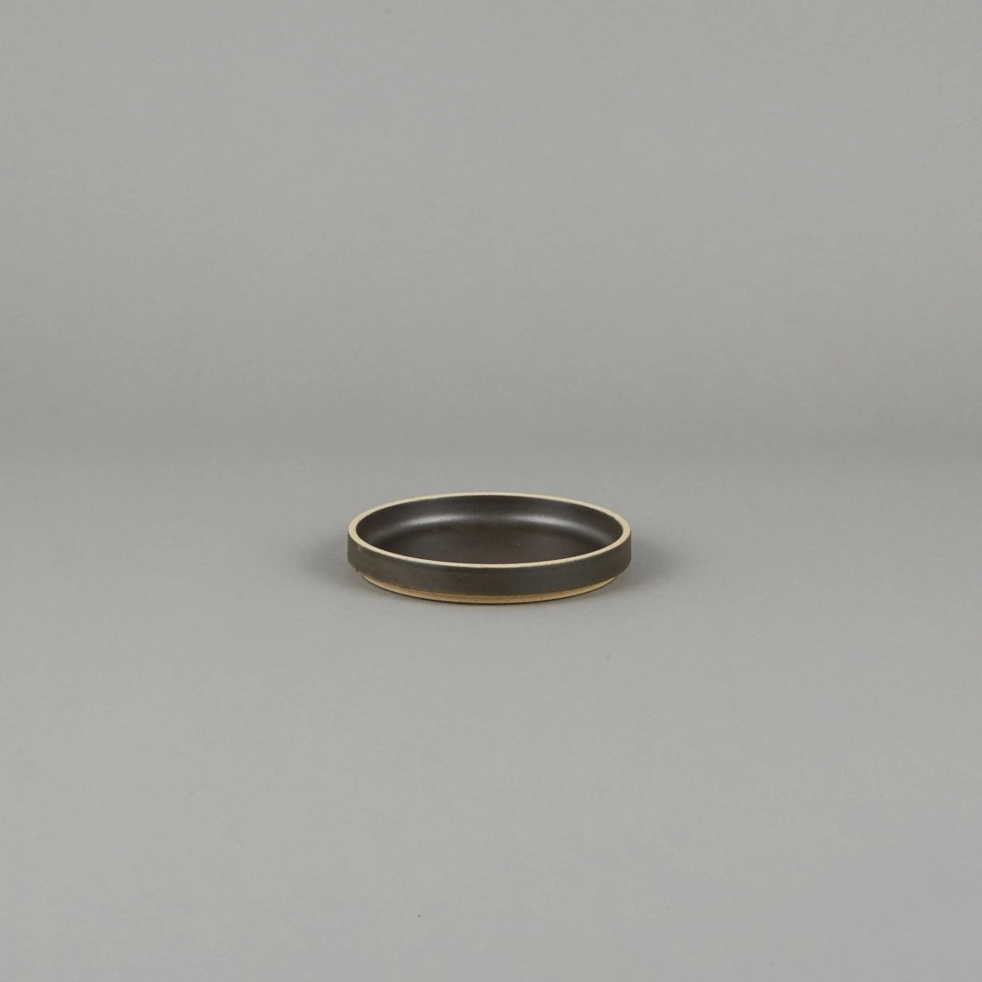 SAIKAI (Hasami) Plate / Lid*Hpb002 - Plate / Lid Black O 5.5/8"