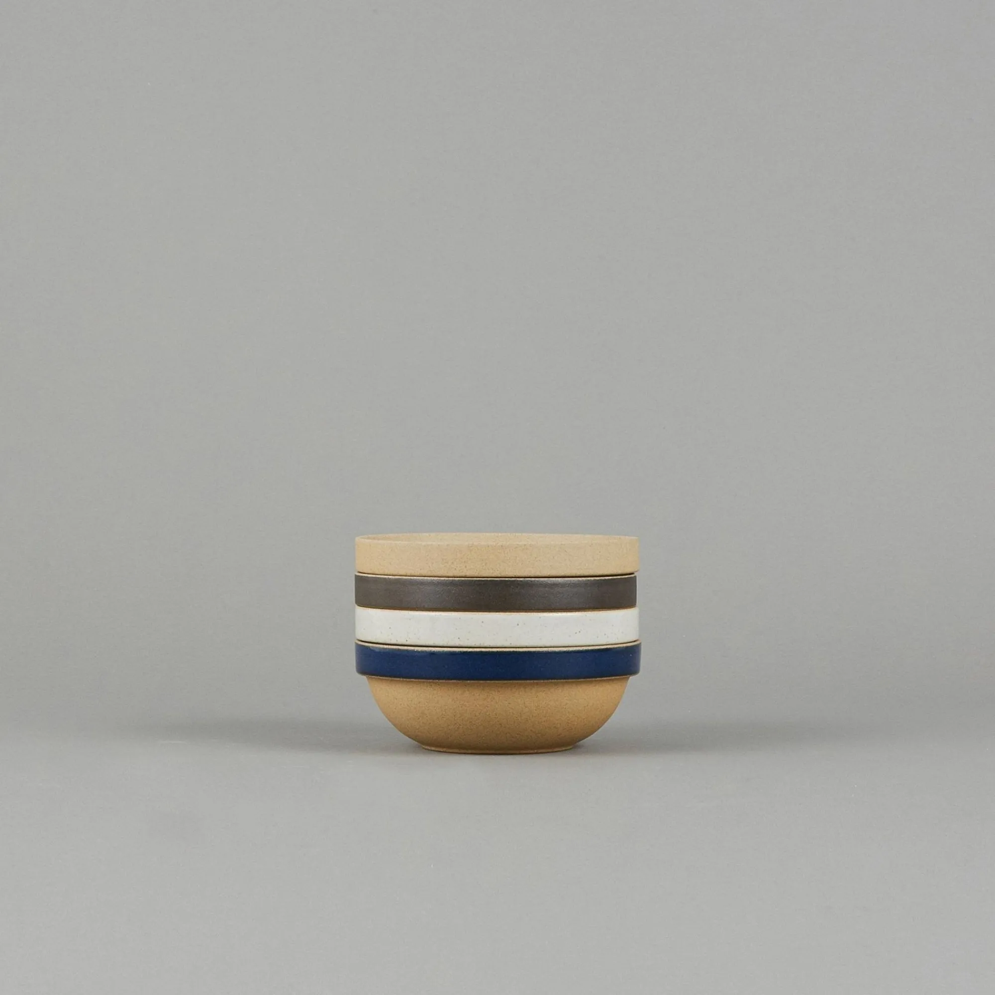 SAIKAI (Hasami) Bowl - Round*Hpb033 - Round Bowl Black O 8.5/8"