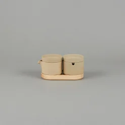 SAIKAI (Hasami) Coffee & Tea*Hpb017 - Sugar Pot Black O 3.3/8