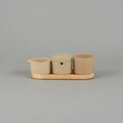 SAIKAI (Hasami) Coffee & Tea*Hpb017 - Sugar Pot Black O 3.3/8