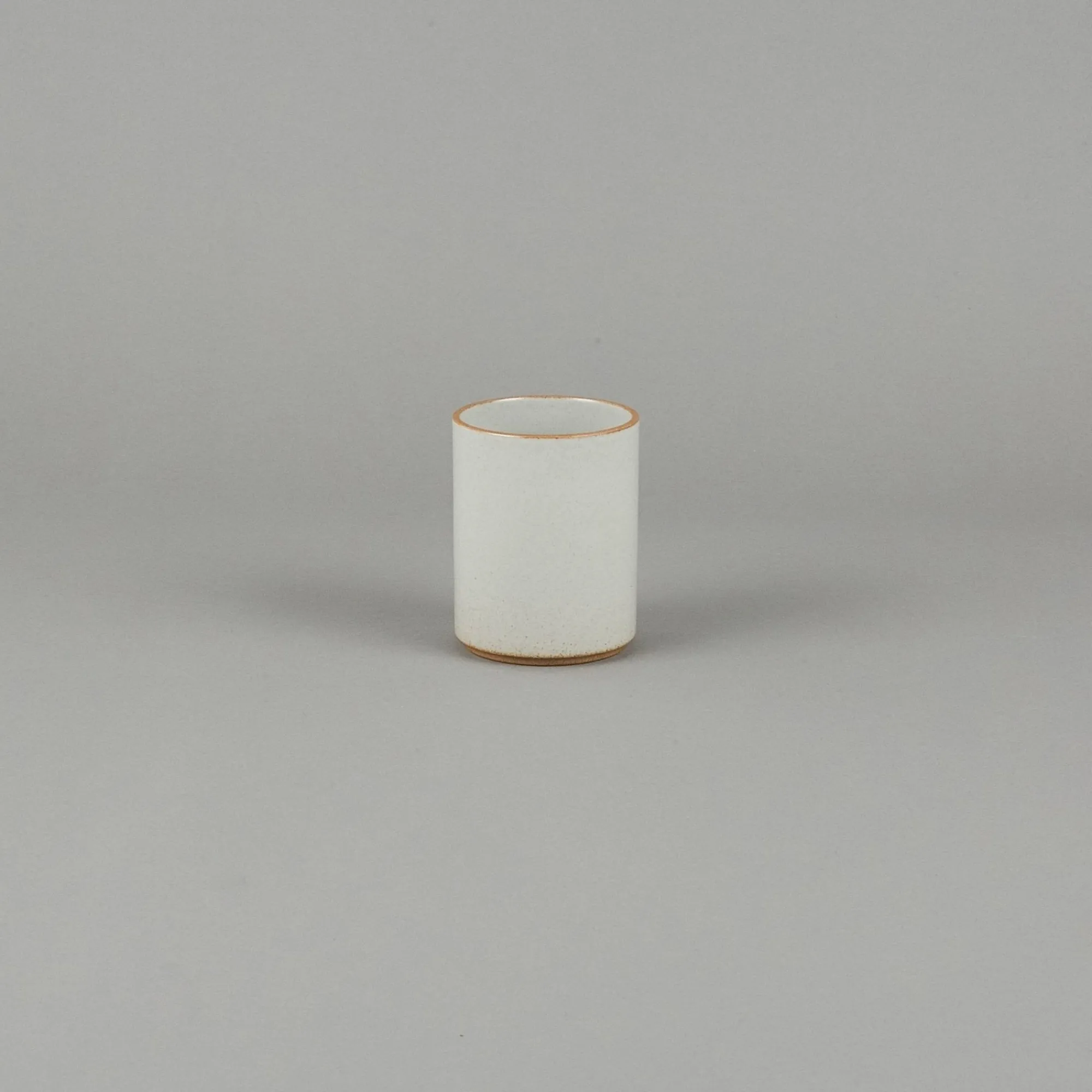 SAIKAI (Hasami) Bottle & Container*Hpm038 - Container / Tumbler Gloss Gray O 3.3/8"
