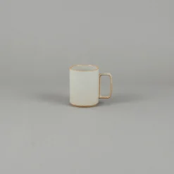 SAIKAI (Hasami) Mug*Hpm021 - Mug Gloss Gray Large O 3.3/8"