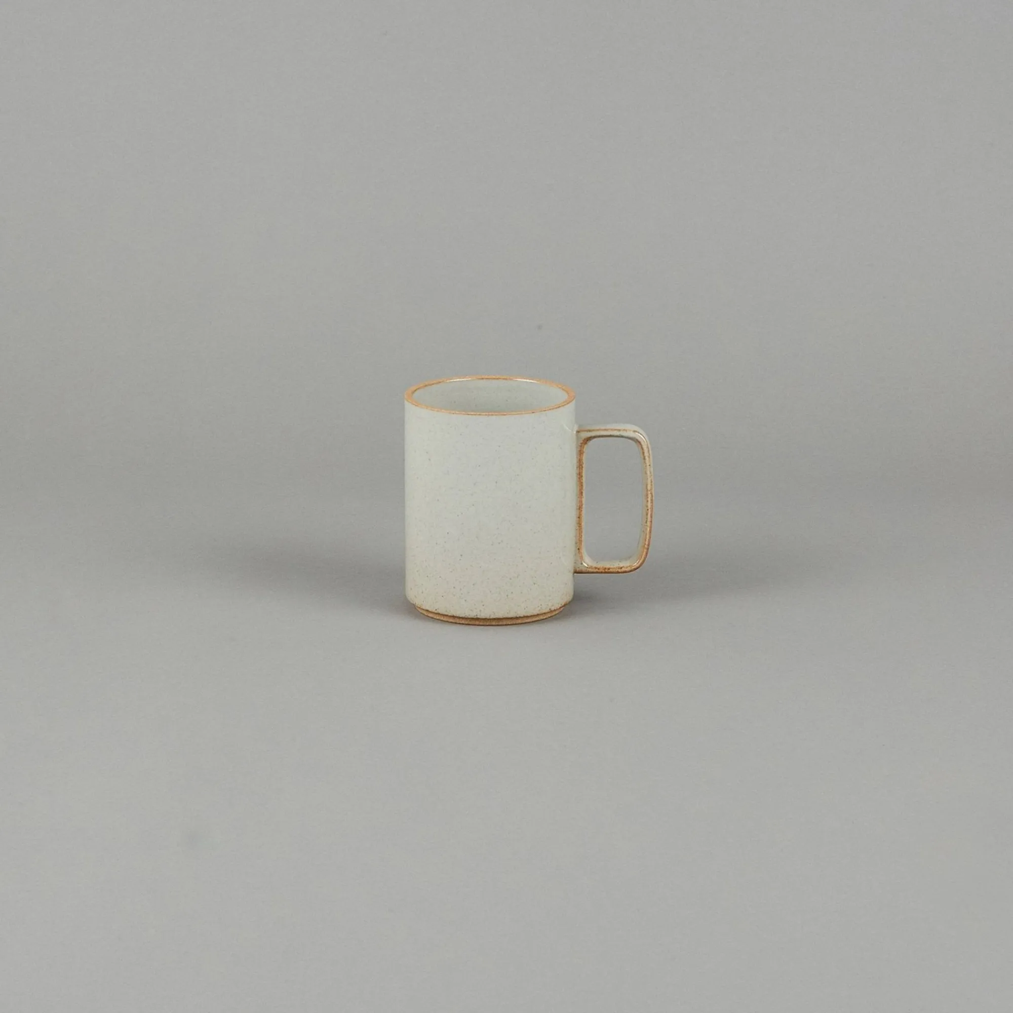 SAIKAI (Hasami) Mug*Hpm021 - Mug Gloss Gray Large O 3.3/8"