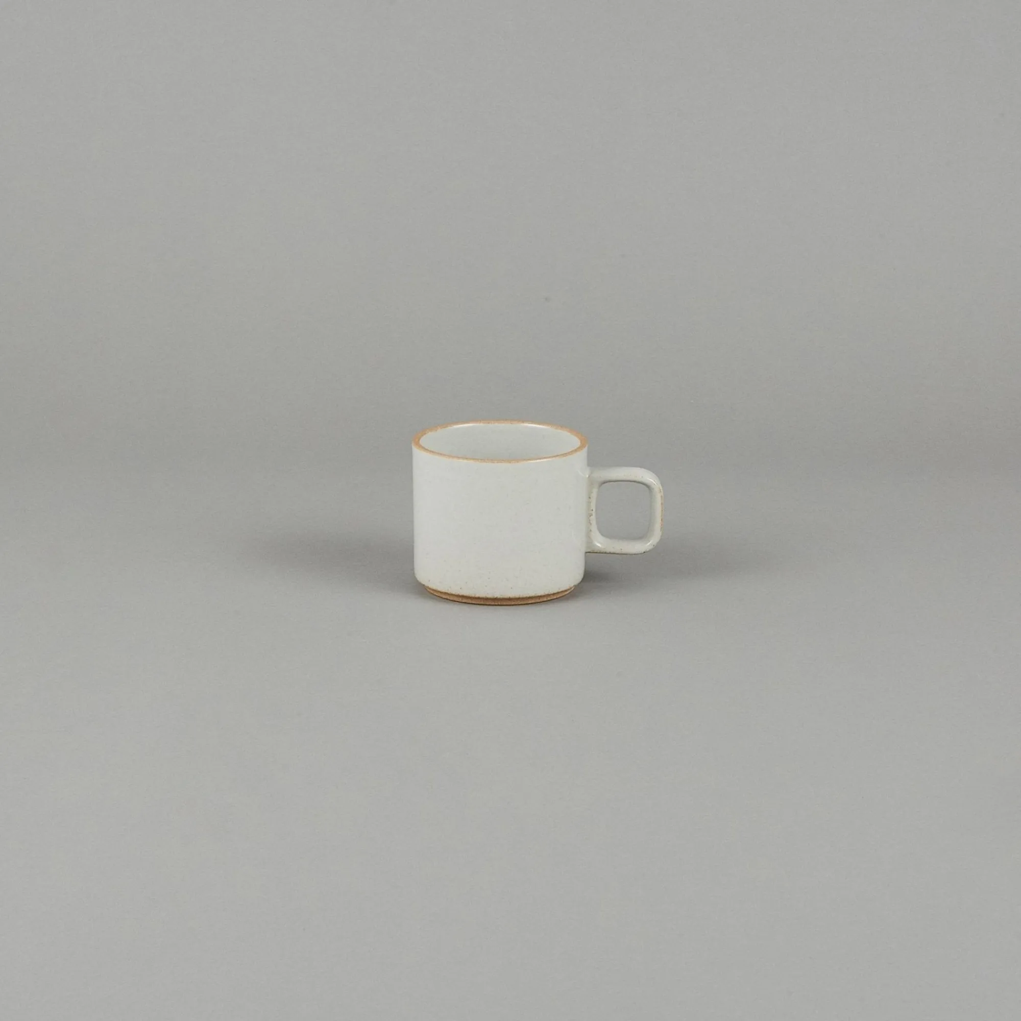 SAIKAI (Hasami) Mug*Hpm019 - Mug Gloss Gray Small O 3.3/8"