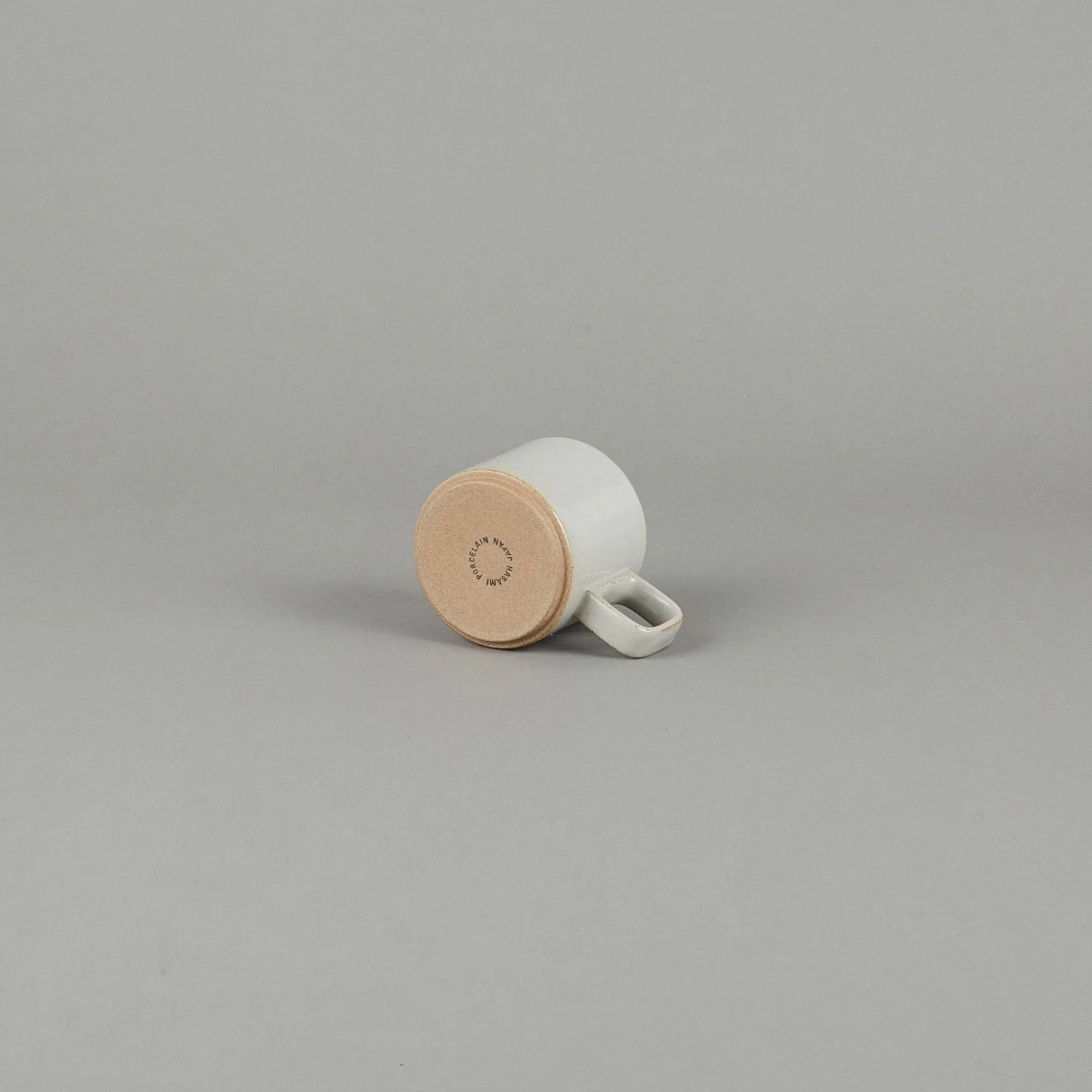 SAIKAI (Hasami) Mug*Hpm019 - Mug Gloss Gray Small O 3.3/8"