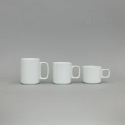 SAIKAI (Hasami) Mug*Hpw021 - Mug Gloss White Large O 3.3/8