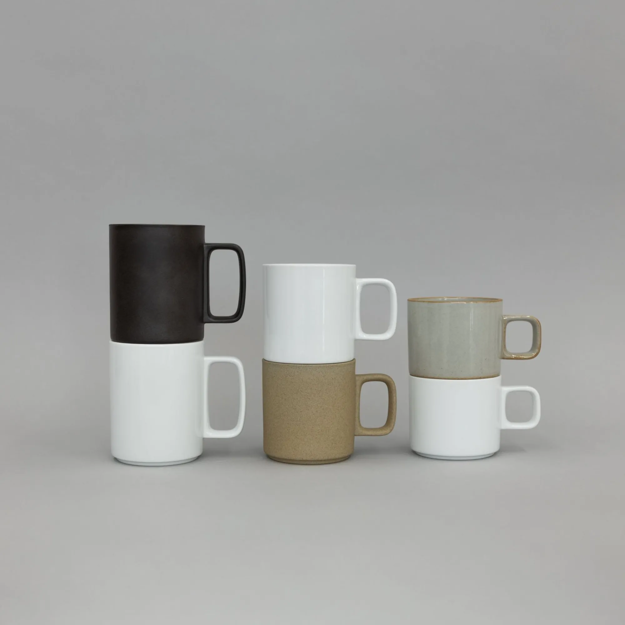 SAIKAI (Hasami) Mug*Hpw020 - Mug Gloss White Medium O 3.3/8"
