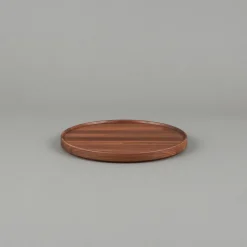 SAIKAI (Hasami) Wooden & Richlite Tray / Lid*Hpwn026 - Tray / Lid Walnut O 10"