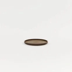 SAIKAI (Hasami) Wooden & Richlite Tray / Lid*Hrn123 - Tray / Lid Dark Brown O 5.5/8"