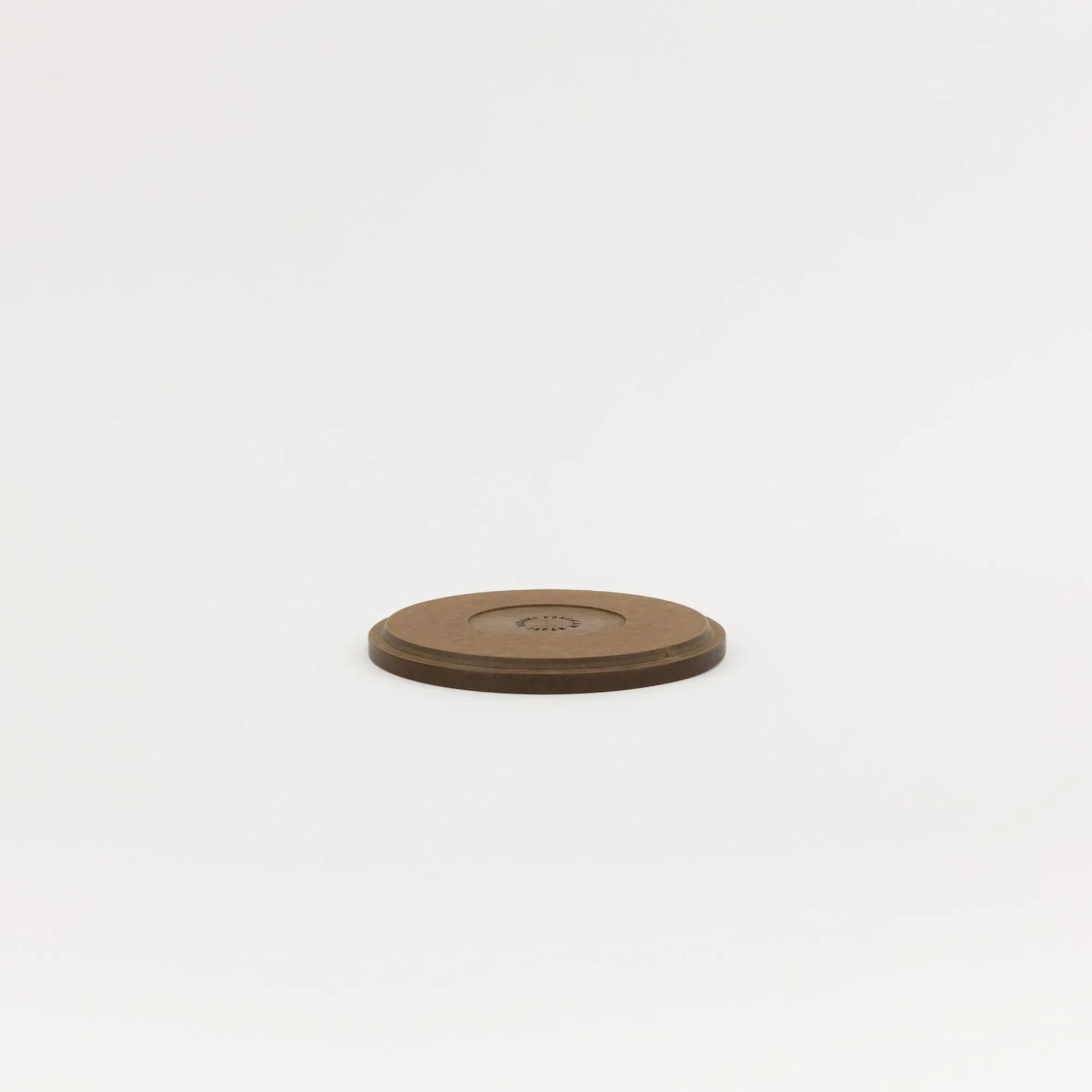 SAIKAI (Hasami) Wooden & Richlite Tray / Lid*Hrn123 - Tray / Lid Dark Brown O 5.5/8"