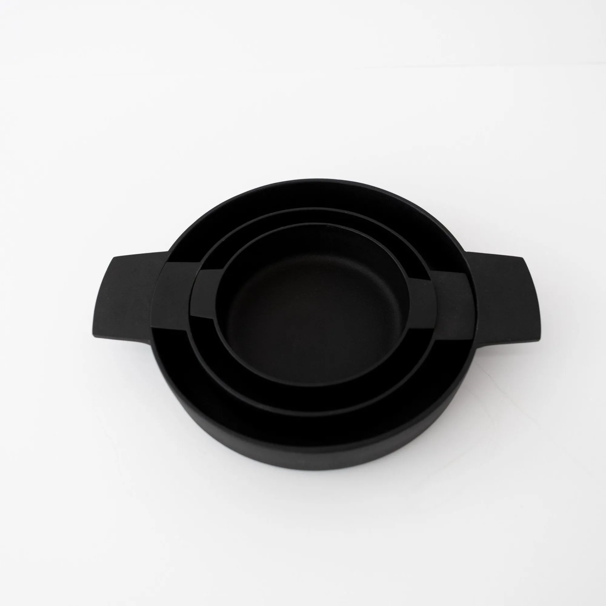 SAIKAI (Others) Cooking*Kamasada Lacquered Iron Nesting Pans