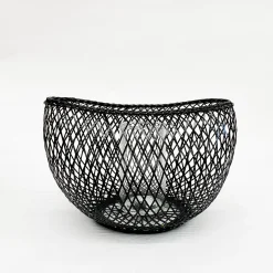 TORTOISE-yellow paper Kosuga Home Decor*Kosuga Bamboo Flower Baskets - Mayu And Oboro