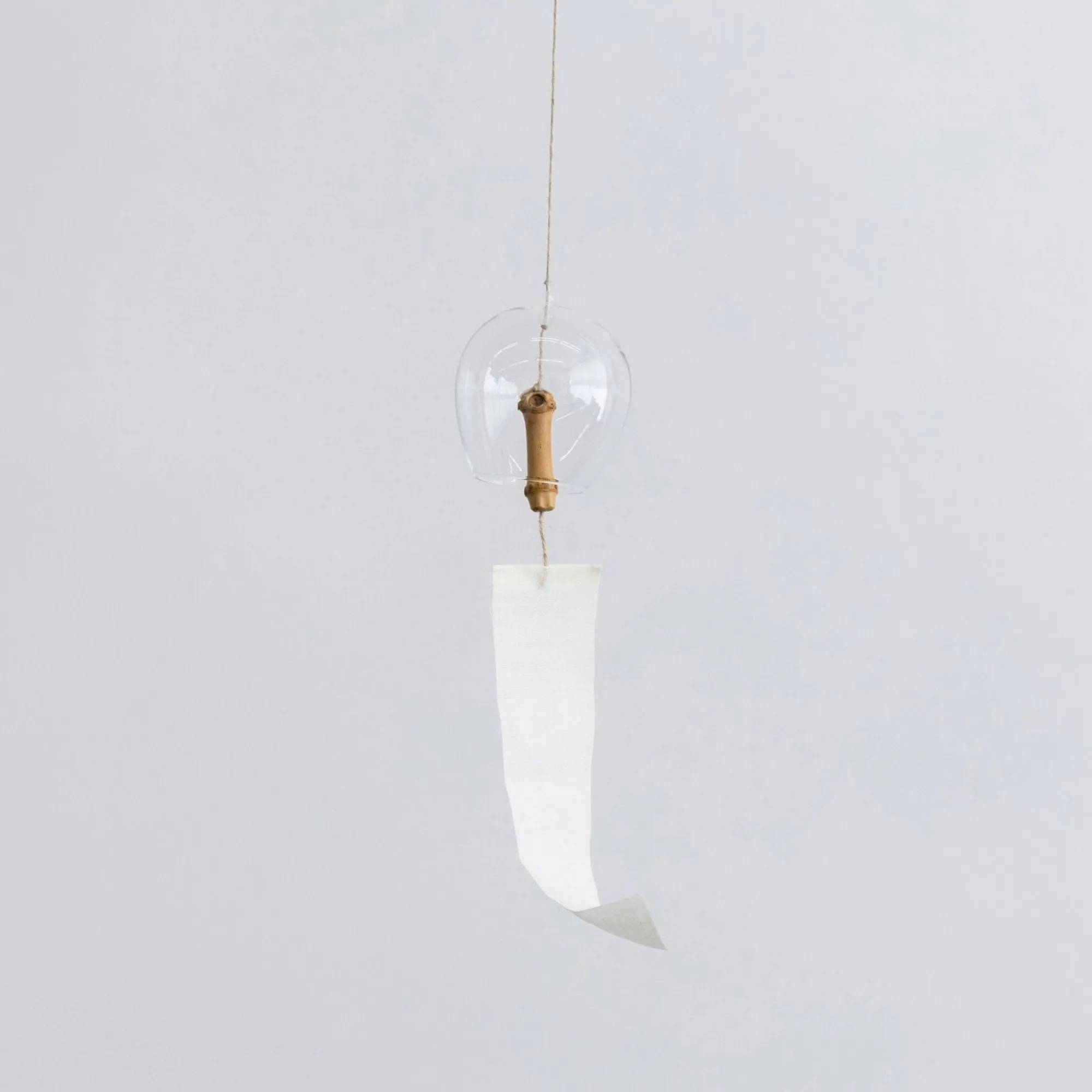 TORTOISE-yellow paper Kosuga Home Decor*Kosuga Bamboo Furin Wind Chime