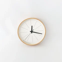 AC GEAR Home Decor*Lemnos Plywood Lines Clock Yk21-13