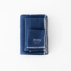 MORIHATA International Ltd. Co. Linens*Moku Light Towels - Navy