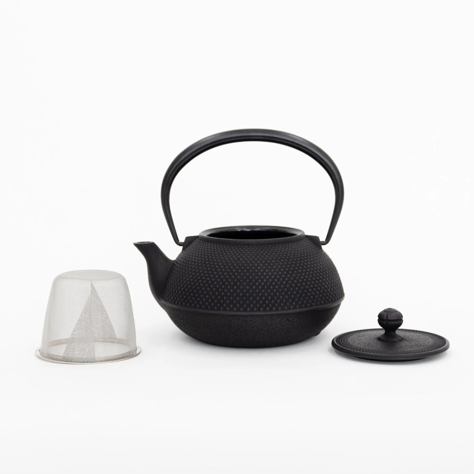 Miya Company Drinking*Nambu Tekki Cast Iron Teapot With Strainer - Arare