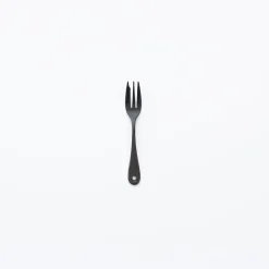 SAIKAI (discontinued) Eating*Noda Horo Black Enamelware Utensils