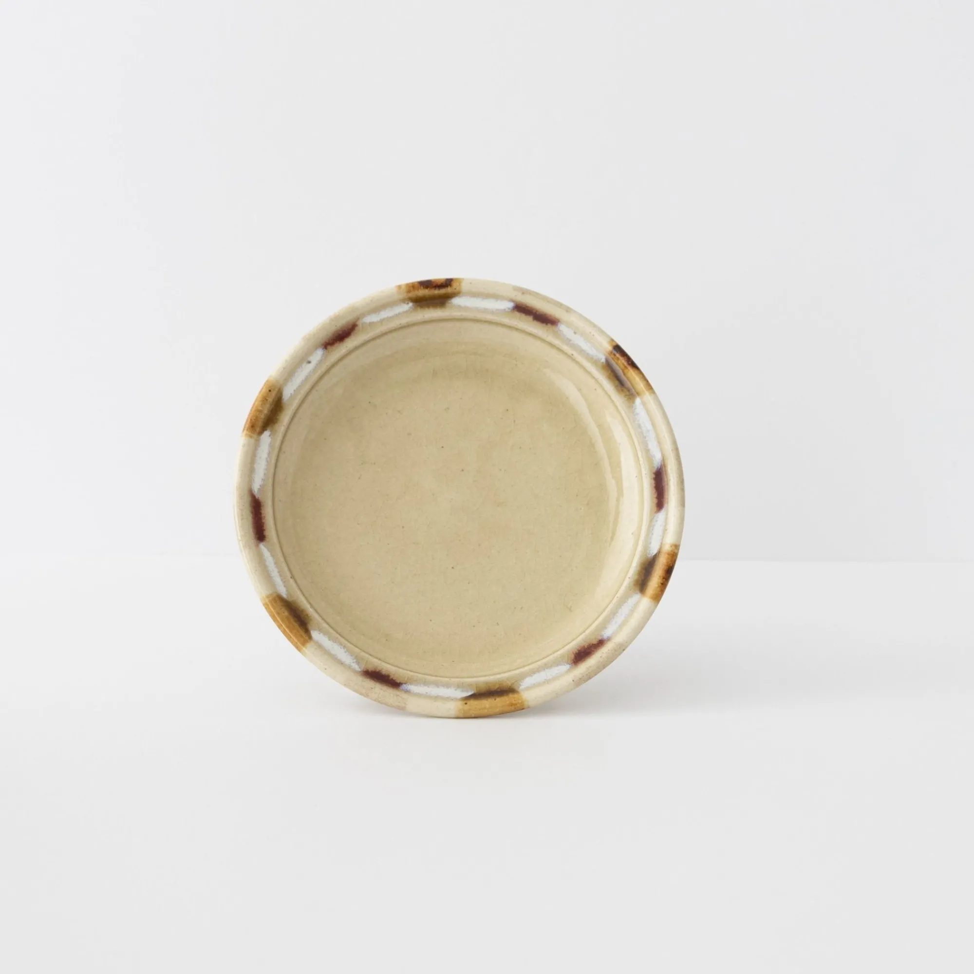 TORTOISE-yellow paper Drinking*Seto Kiln Pottery