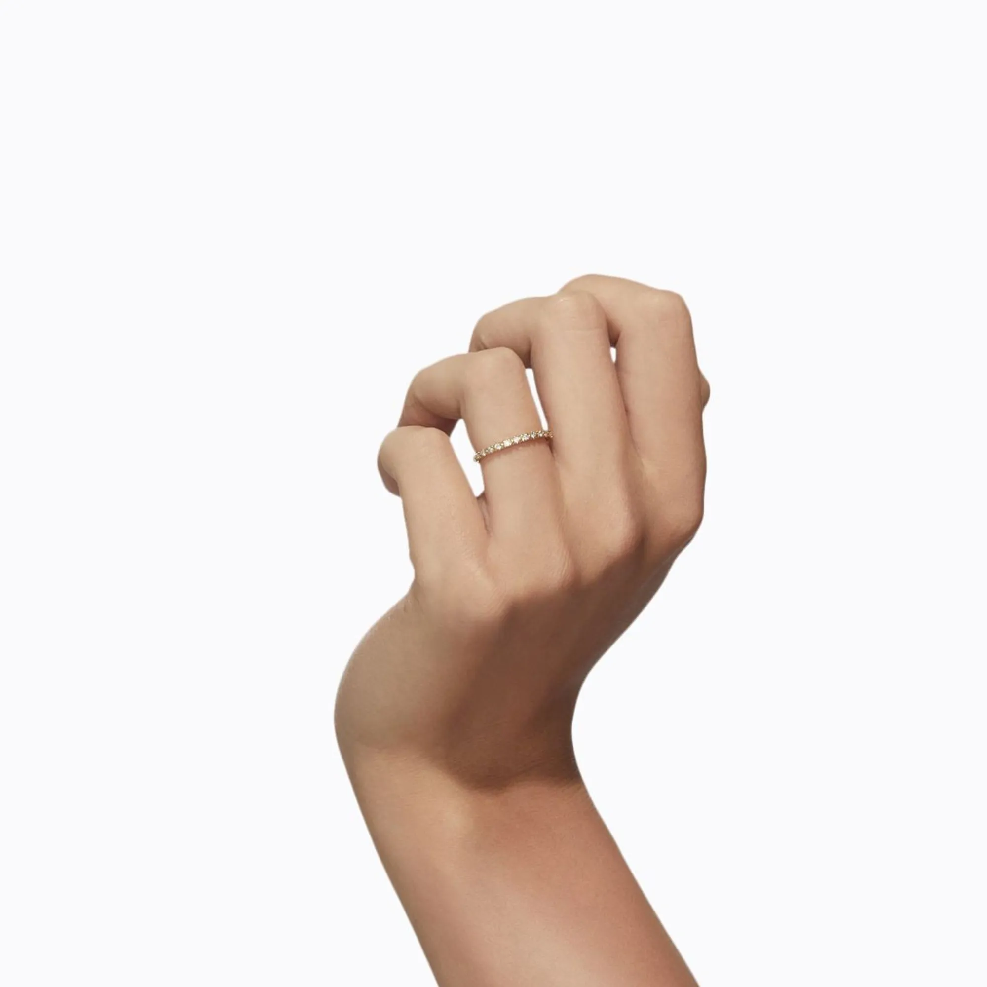 Tortoise-Shihara Jewelry*Shihara Half Eternity Ring 01