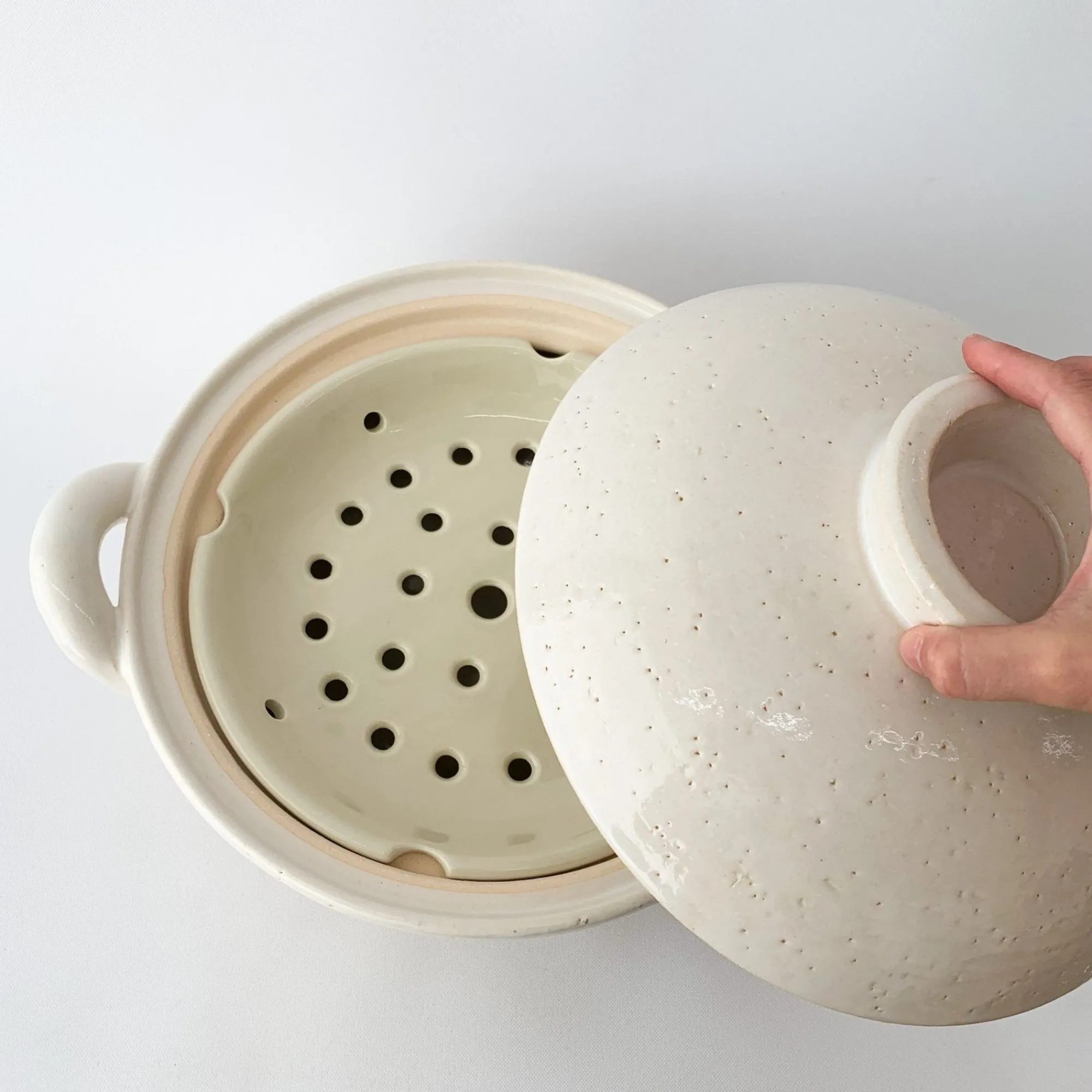 SAIKAI (Others) Cooking*Steamer Donabe - Large White