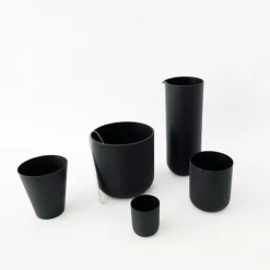 Sugahara USA Southern Coast International Sake Drinkware*Sugahara Black Matte Glass Pitcher