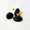 Sugahara USA Southern Coast International Home Decor*Sugahara Matte Black Bud Vases