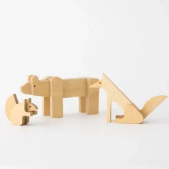TORTOISE-yellow paper Kids & Baby*Takizawa Plywood Animal Puzzles