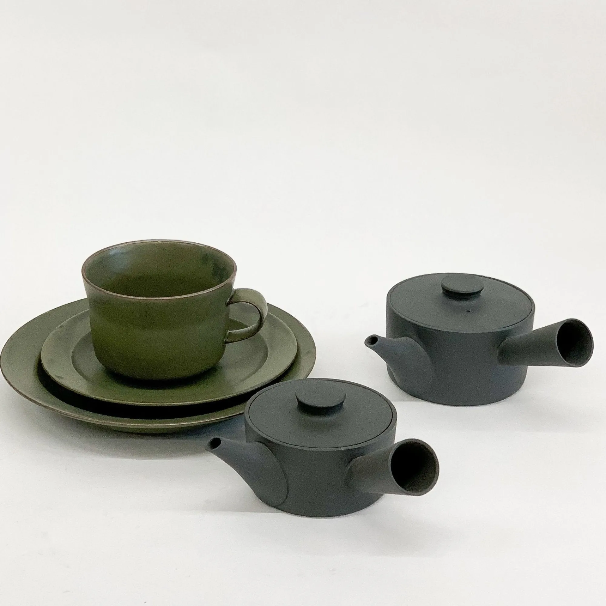 TORTOISE-yellow paper Drinking*Tea Pot/Kyu-Su By Yumiko Iihoshi